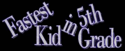 logo Fastest Kid In 5th Grade